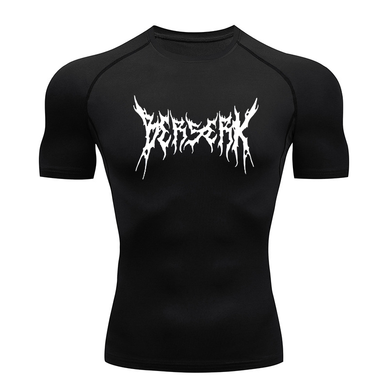 T Shirt Dry Fit - الصالة الرياضية تجريب طفح الحرس للرجال