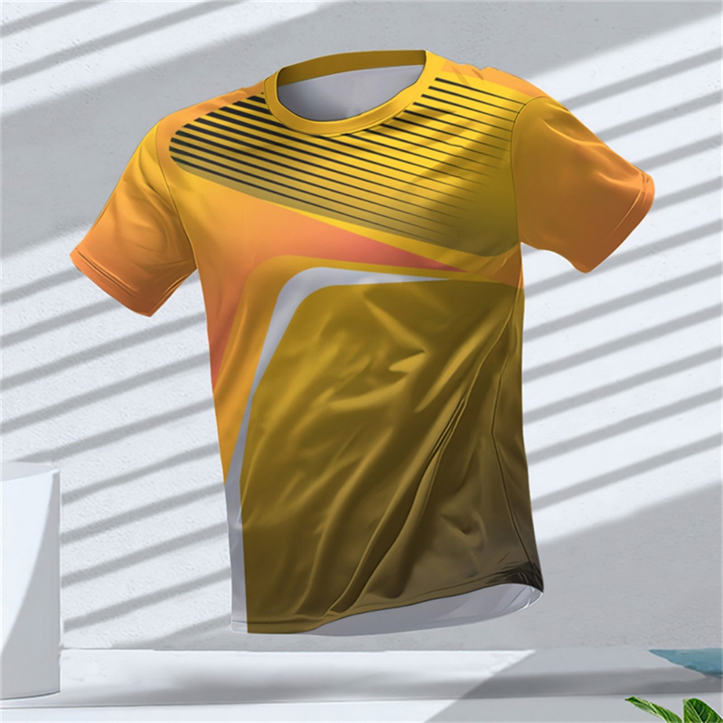 T Shirt Dry Fit - تي شيرت رياضي للرجال بأكمام قصيرة