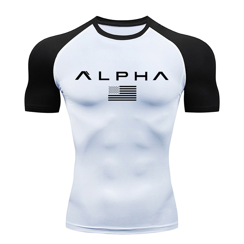 قمصان ضاغطة بأكمام قصيرة مطبوع - مراجعة T Shirt Dry Fit وسعره
