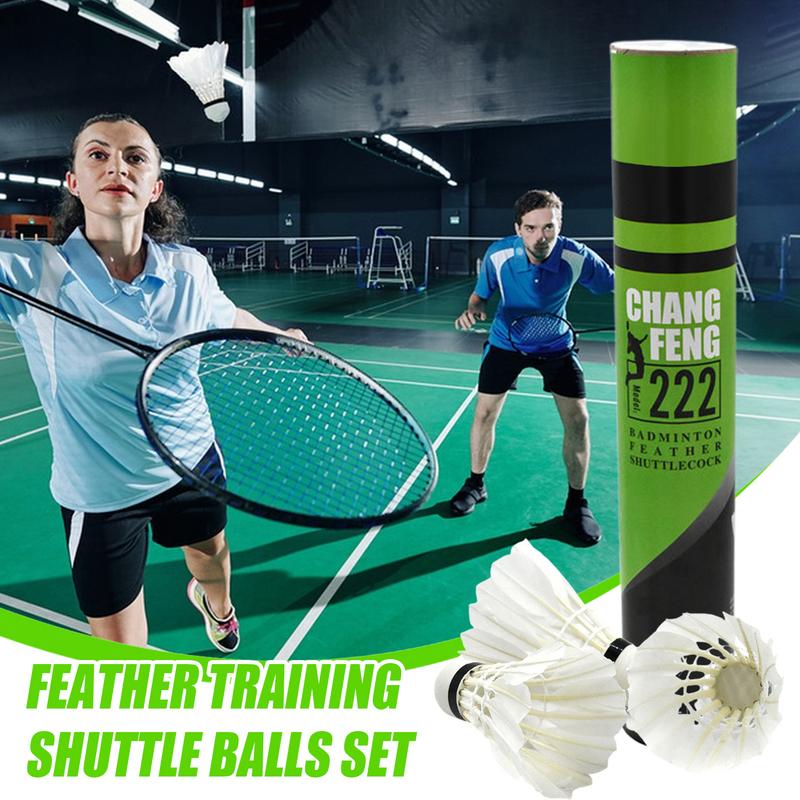 12 قطعة من كرات الريشة الطائرة - مراجعة Badminton Event وسعره