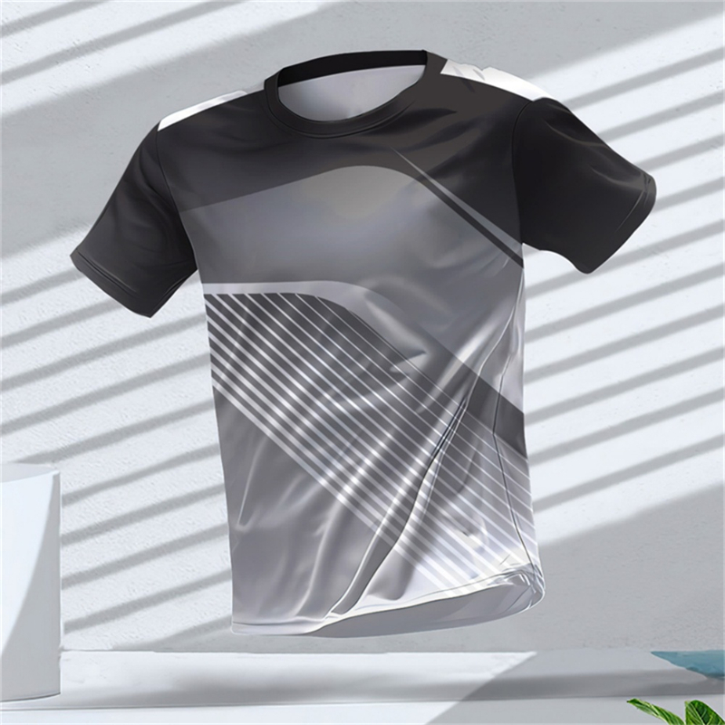 تي شيرت رياضي للرجال بأكمام قص - مراجعة T Shirt Dry Fit وسعره