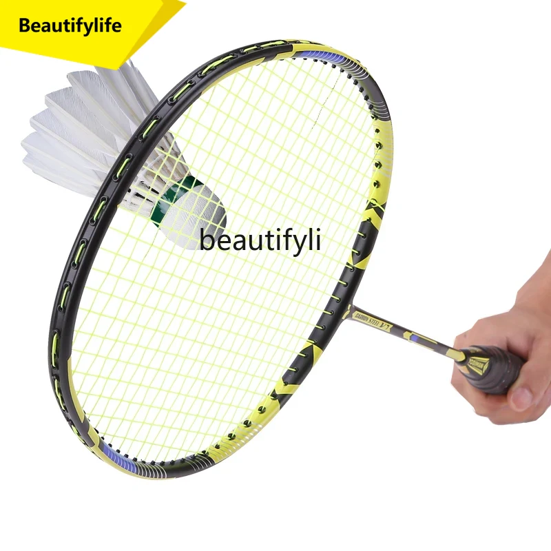 مضرب كرة الريشة A49 مضرب واحد  - مراجعة Badminton Materi وسعره